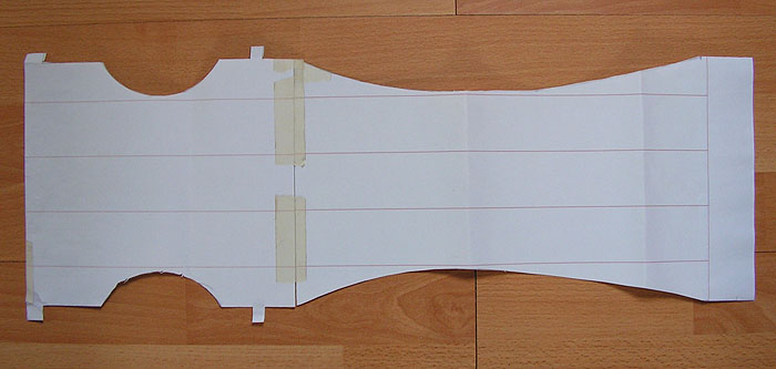 pedestal leg template